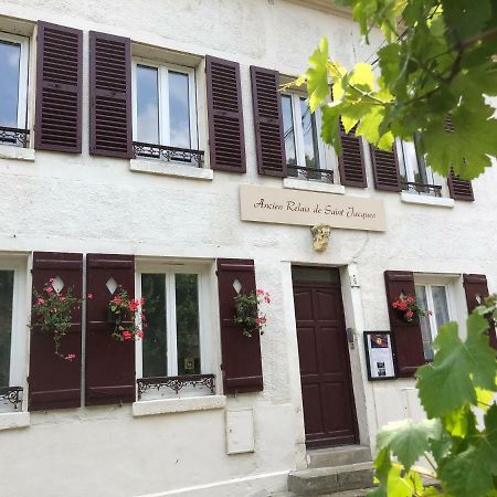 Gite Ancien Relais De Saint-Jacques La Roche-Guyon Eksteriør bilde